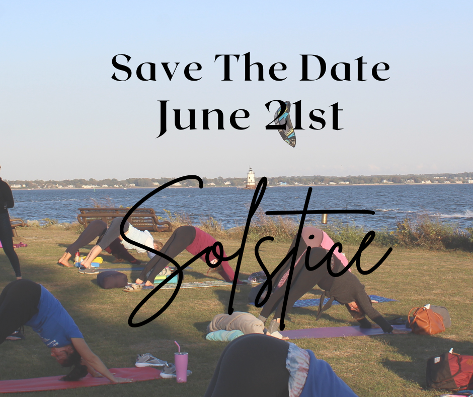 Solstice Save The Date - Yoga At The Point
